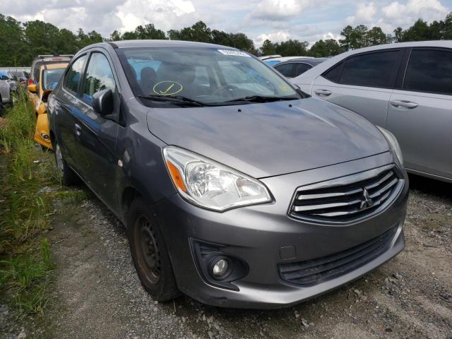 ML32F3FJ3HHF07275 - 2017 MITSUBISHI MIRAGE G4 GRAY photo 1