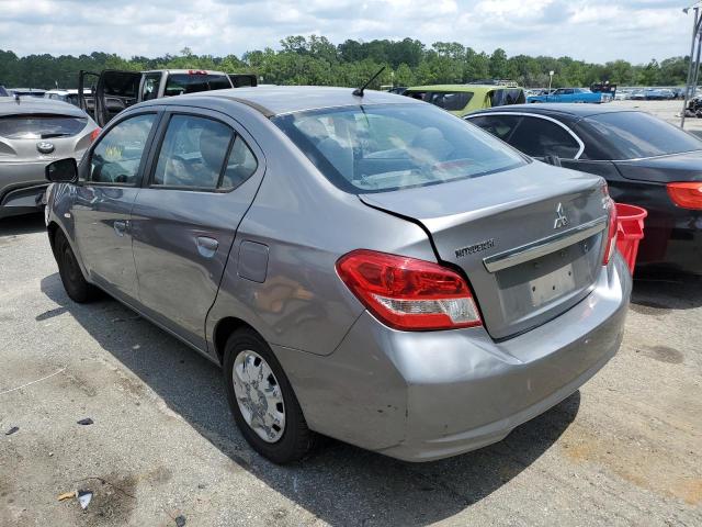 ML32F3FJ3HHF07275 - 2017 MITSUBISHI MIRAGE G4 GRAY photo 3