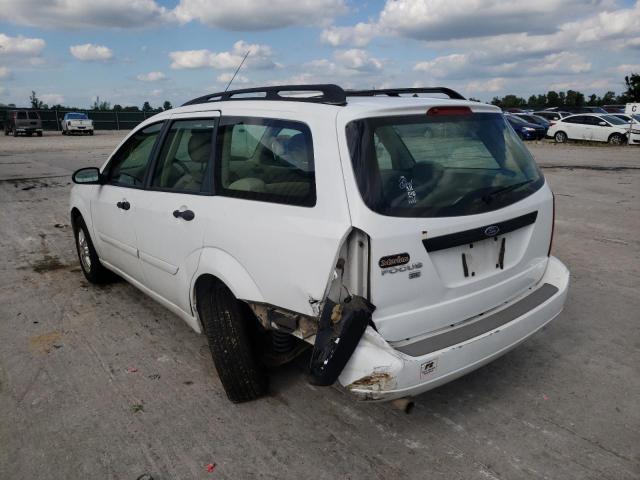 1FAFP36N87W137601 - 2007 FORD FOCUS ZXW WHITE photo 3