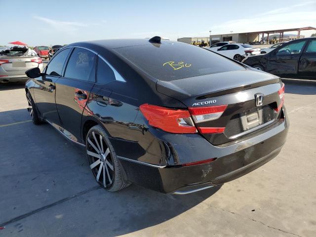 1HGCV1F62JA173760 - 2018 HONDA ACCORD EXL BLACK photo 3