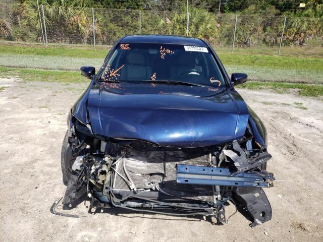 1HGCP3F81BA021042 - 2011 HONDA ACCORD EX- BLUE photo 9