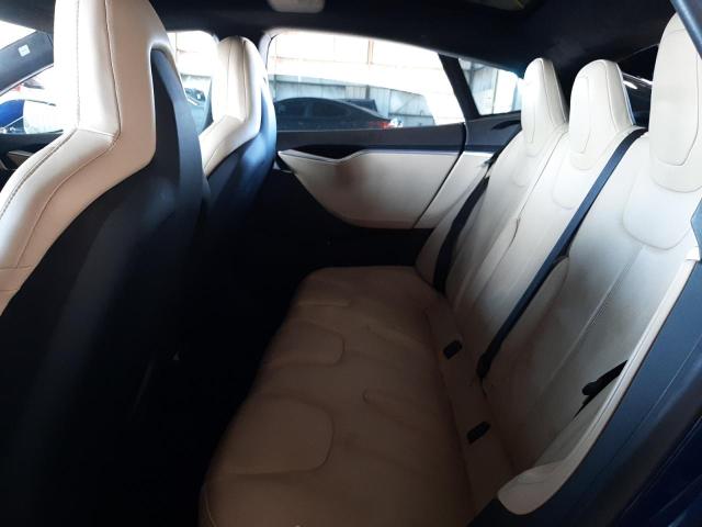 5YJSA1E28GF142355 - 2016 TESLA MODEL S Mavi foto 6