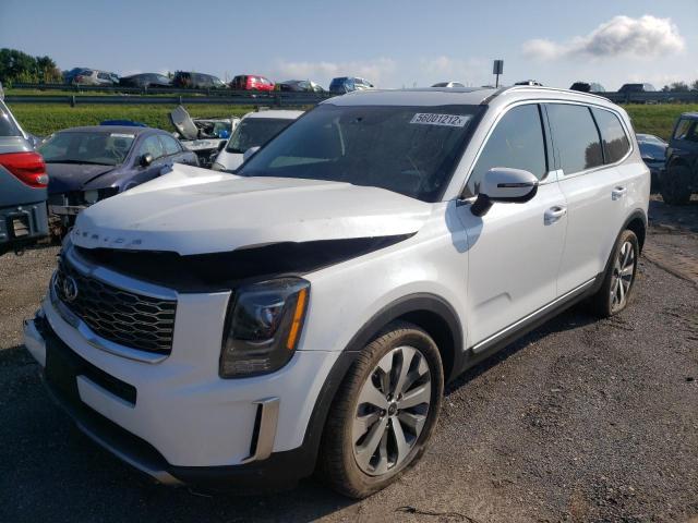 5XYP6DHC2LG024396 - 2020 KIA TELLURIDE WHITE photo 2