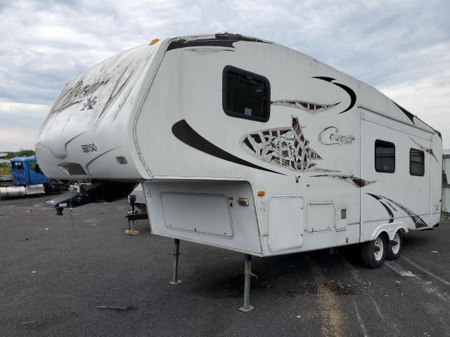 4YDF27R21A2505131 - 2010 KEYSTONE 5TH WHEEL WHITE photo 2