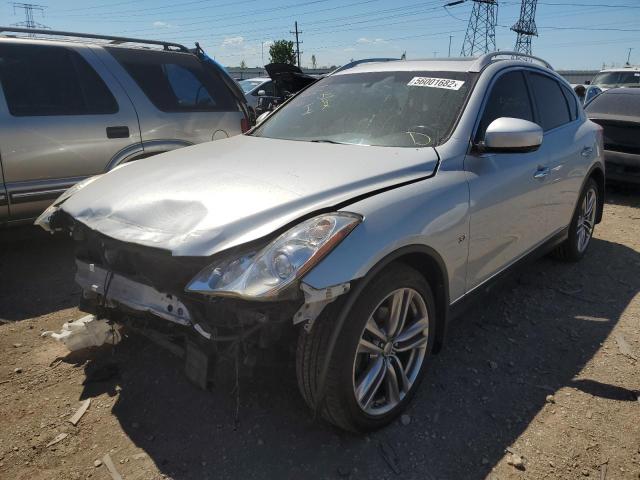 JN1BJ0HR1FM770169 - 2015 INFINITI QX50 SILVER photo 2