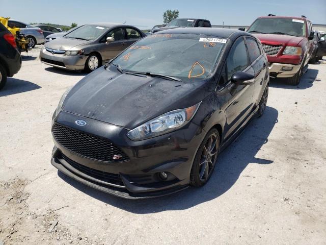 3FADP4GX7EM177176 - 2014 FORD FIESTA ST BLACK photo 2