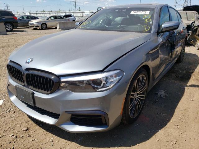 WBAJE7C50KWD53893 - 2019 BMW 540 XI GRAY photo 2