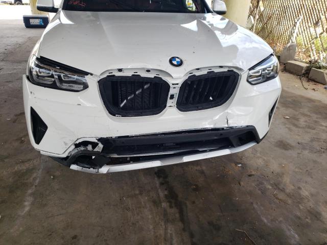 5UX43DP0XN9L05044 - 2022 BMW X3 SDRIVE3 WHITE photo 9