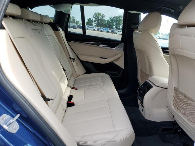 5UXTR9C5XKLR08065 - 2019 BMW X3 XDRIVE3 BLUE photo 6