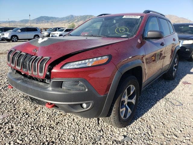 1C4PJMBS9HW614443 - 2017 JEEP CHEROKEE TRAILHAWK  照片 2