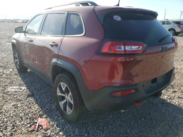 1C4PJMBS9HW614443 - 2017 JEEP CHEROKEE TRAILHAWK  photo 3