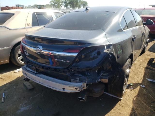 2G4GK5EX2G9108353 - 2016 BUICK REGAL GRAY photo 4