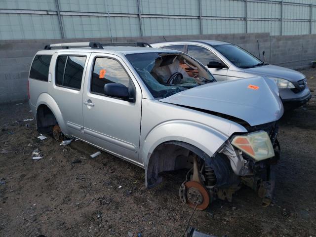 5N1AR18U66C625108 - 2006 NISSAN PATHFINDER SILVER photo 10