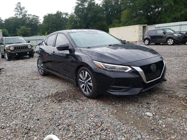 3N1AB8CV2LY256528 - 2020 NISSAN SENTRA SV BLACK photo 1