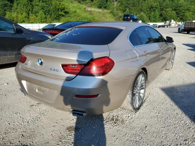 WBA6B4C59DD098685 - 2013 BMW 650 XI BEIGE photo 4