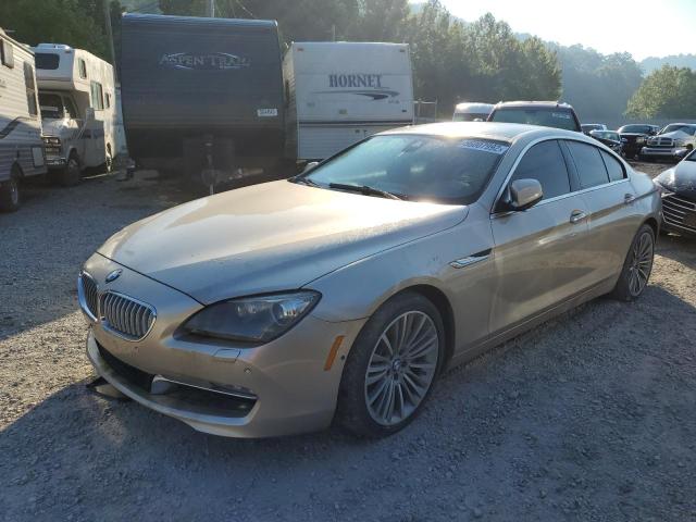 WBA6B4C59DD098685 - 2013 BMW 650 XI BEIGE photo 9