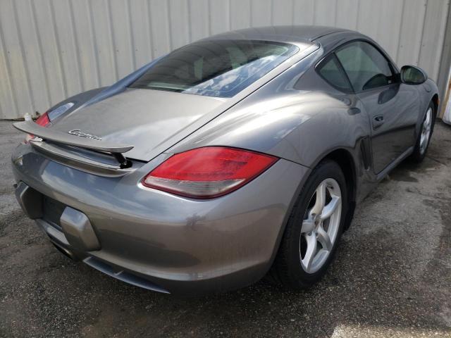 WP0AA2A84BU760526 - 2011 PORSCHE CAYMAN GRAY photo 4