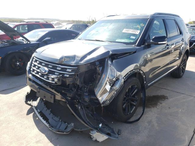 1FM5K7D85GGD34725 - 2016 FORD EXPLORER X CHARCOAL photo 2