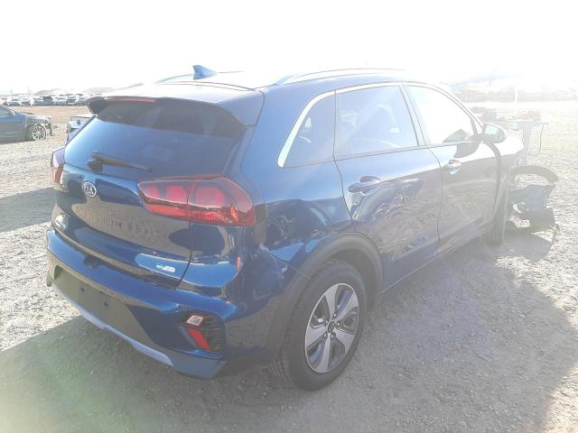 KNDCB3LCXL5394211 - 2020 KIA NIRO LX BLUE photo 4