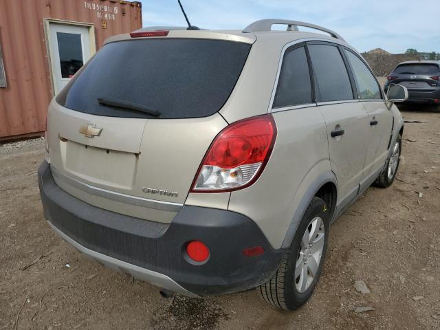 3GNAL2EK4CS544653 - 2012 CHEVROLET CAPTIVA SP BEIGE photo 4