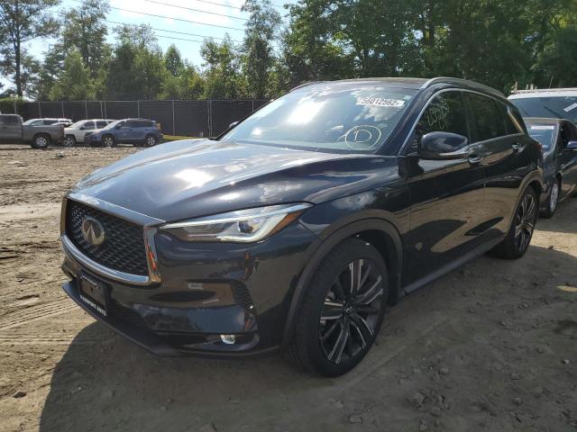 3PCAJ5BB9MF116690 - 2021 INFINITI QX50 LUXE BLACK photo 2