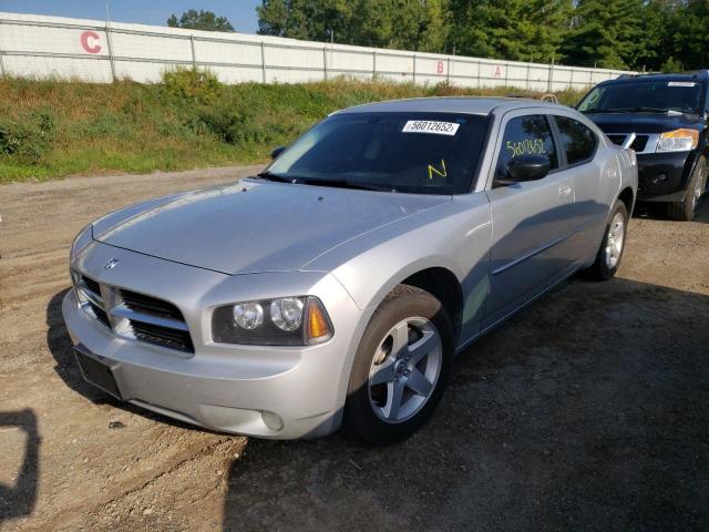 2B3KA33G38H293496 - 2008 DODGE CHARGER SX SILVER photo 2