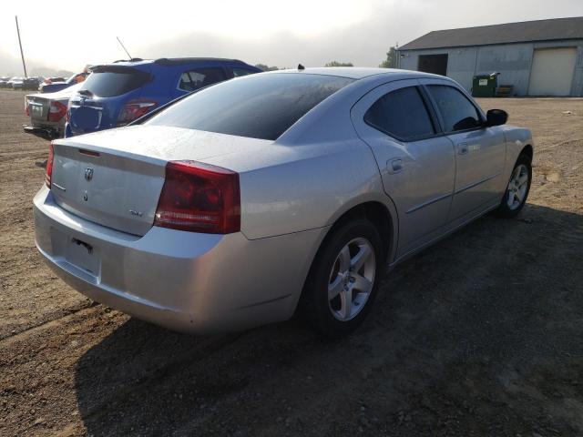 2B3KA33G38H293496 - 2008 DODGE CHARGER SX SILVER photo 4