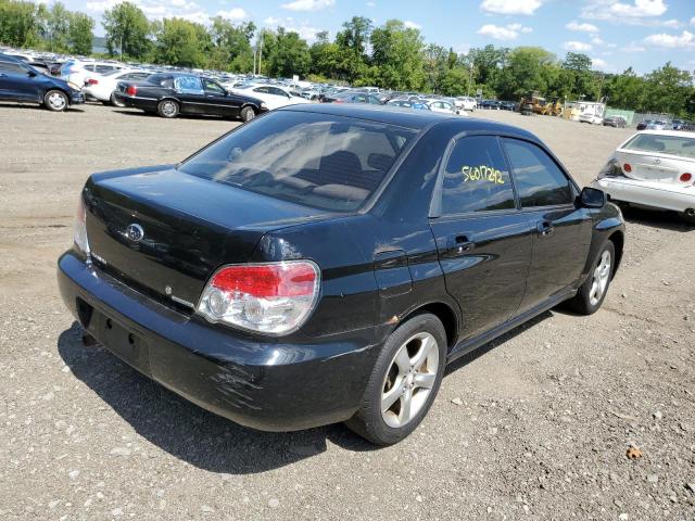 JF1GD61667H517300 - 2007 SUBARU IMPREZA BLACK photo 4