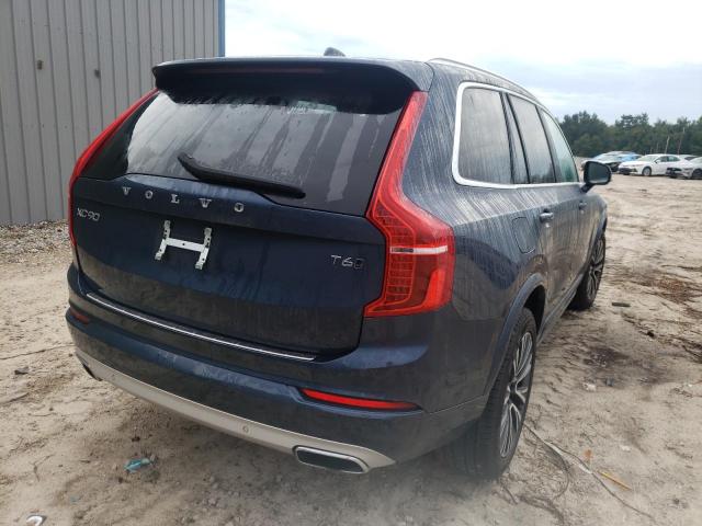 YV4A22PK6M1733927 - 2021 VOLVO XC90 T6 MO BLUE photo 4