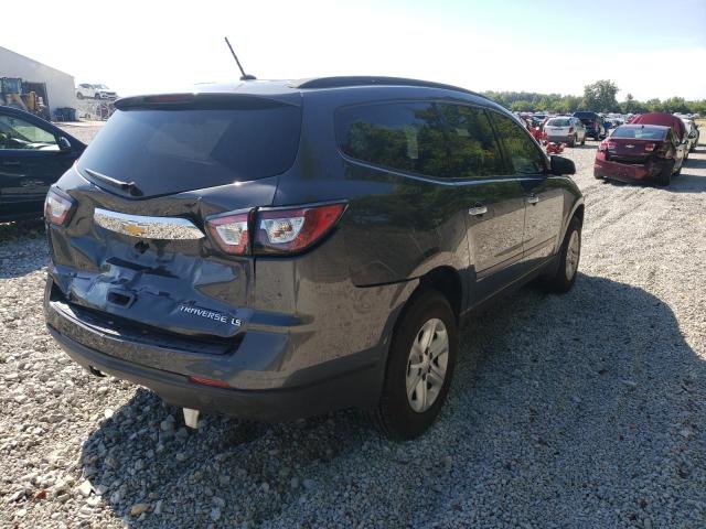 1GNKRFED9DJ100828 - 2013 CHEVROLET TRAVERSE LS  photo 4