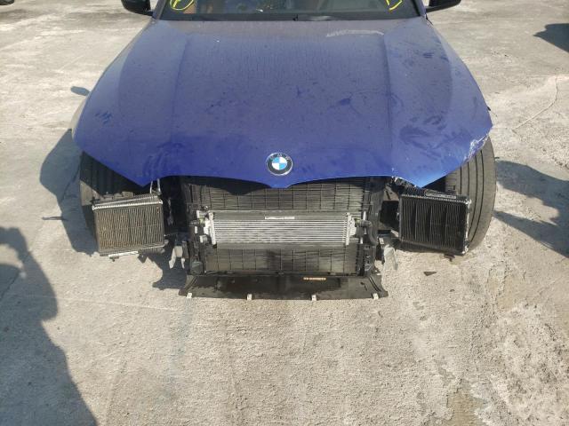3MW5U7J0XM8B55617 - 2021 BMW M340I BLUE photo 9