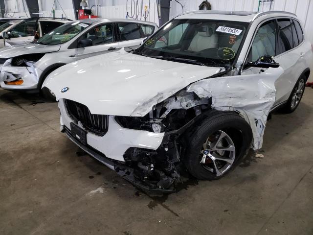 5UXCR6C01M9E31922 - 2021 BMW X5 XDRIVE4 WHITE photo 9