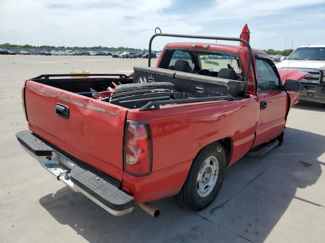 3GCEC14X47G233024 - 2007 CHEVROLET SILVERADO RED photo 4