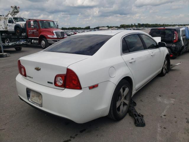 1G1ZC5EU6BF181024 - 2011 CHEVROLET MALIBU 1LT თეთრი ფოტო 4