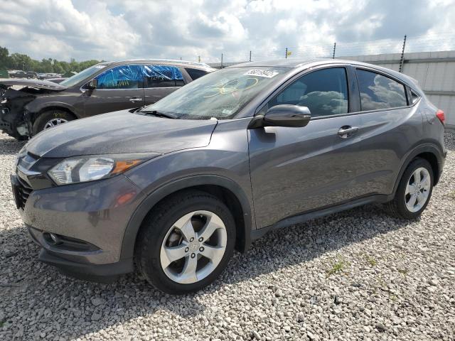 3CZRU5H53GM734447 - 2016 HONDA HR-V EX GRAY photo 2