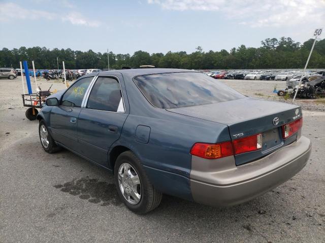 4T1BG22K01U863112 - 2001 TOYOTA CAMRY CE BLUE photo 3