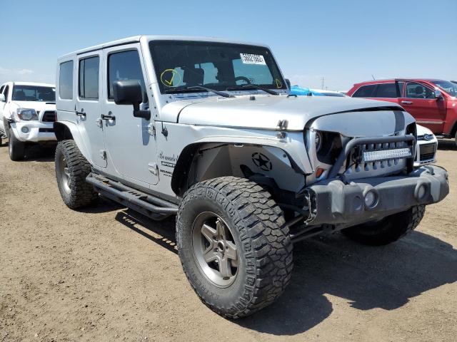 1J4BA3H17AL161427 - 2010 JEEP WRANGLER U ვერცხლისფერი ფოტო 1