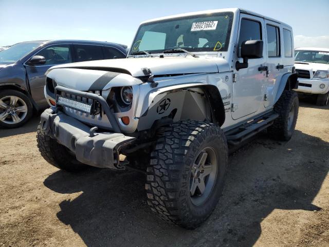 1J4BA3H17AL161427 - 2010 JEEP WRANGLER U ვერცხლისფერი ფოტო 2