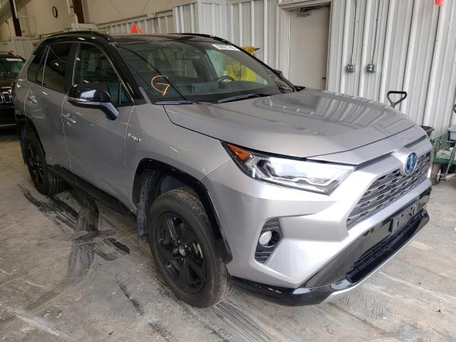 2T3EWRFV8KW018661 - 2019 TOYOTA RAV4 XSE GRAY photo 1