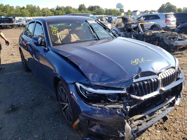 3MW5R7J09N8C29483 - 2022 BMW 330XI BLUE photo 1