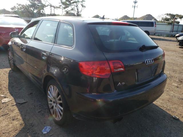 WAUNF78P77A211454 - 2007 AUDI A3 2.0 PRE GRAY photo 3