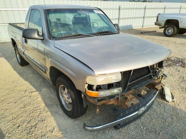 1GCEC14W81Z249368 - 2001 CHEVROLET SILVERADO GOLD photo 1