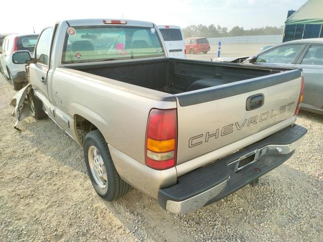 1GCEC14W81Z249368 - 2001 CHEVROLET SILVERADO GOLD photo 3