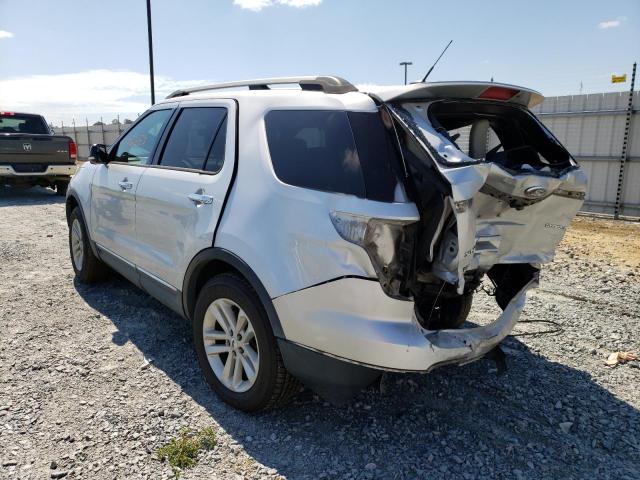 1FM5K7D88EGA78321 - 2014 FORD EXPLORER X SILVER photo 3