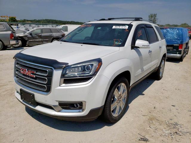 1GKKVSKDXHJ168793 - 2017 GMC ACADIA LIM WHITE photo 2