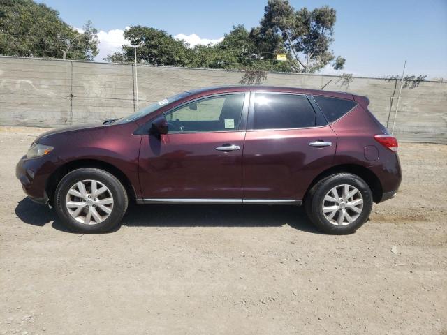 JN8AZ1MU5DW210193 - 2013 NISSAN MURANO S MAROON photo 9