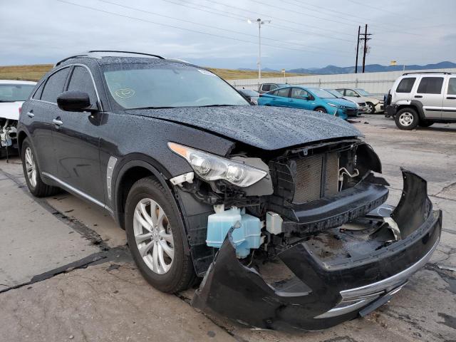 JN8CS1MW1DM172892 - 2013 INFINITI FX37 BLACK photo 1