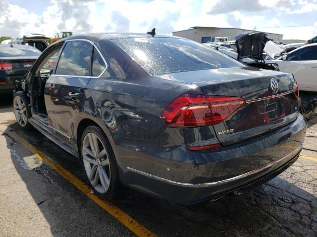 1VWDT7A37HC027603 - 2017 VOLKSWAGEN PASSAT R-L BLACK photo 3