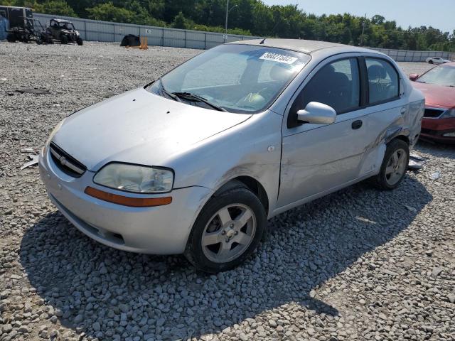 KL1TD56636B548895 - 2006 CHEVROLET AVEO BASE SILVER photo 2