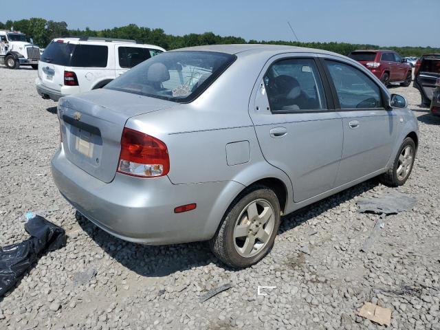 KL1TD56636B548895 - 2006 CHEVROLET AVEO BASE SILVER photo 4